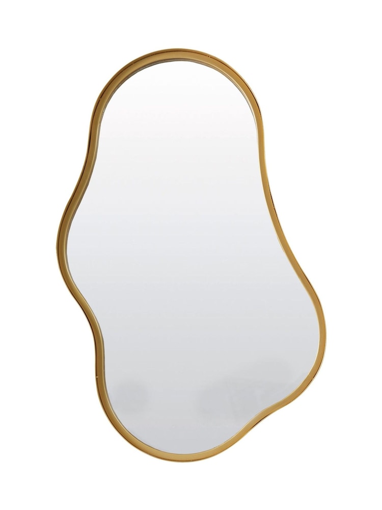 Light & Living Gold Levu Wall Mirror - Image 1 of 3 Light & Living Gold Levu Wall Mirror - Image 1 of 3