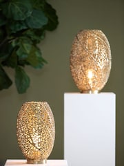 Light & Living Gold Sinula Table Lamp - Image 1 of 4
