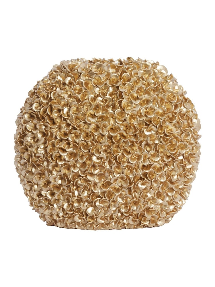 Light & Living Gold Phylia Vase - Image 1 of 2 Light & Living Gold Phylia Vase - Image 1 of 2