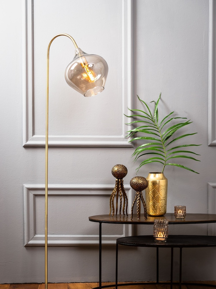 Light & Living Bronze Rakel Floor Lamp - Image 1 of 4 Light & Living Bronze Rakel Floor Lamp - Image 1 of 4