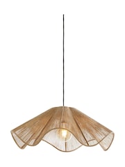 Light & Living Brown Fodara Pendant Ceiling Light - Image 1 of 4