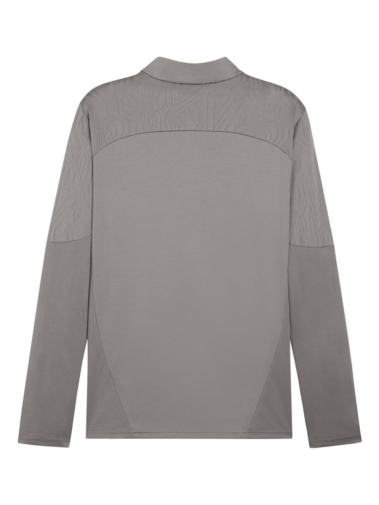 Puma Grey Barnsley Training Quarter Zip Top - Image 3 of 3