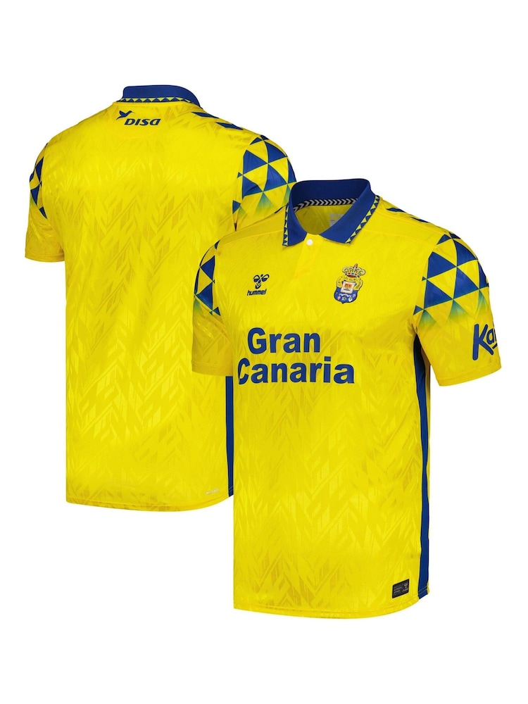 Hummel Yellow UD Las Palmas Home Shirt 2024-25 - Image 1 of 3