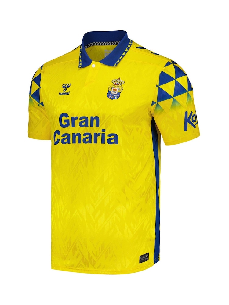 Hummel Yellow UD Las Palmas Home Shirt 2024-25 - Image 3 of 3