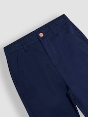 JoJo Maman Bébé Navy Blue Smart Chino - Image 2 of 3