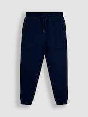JoJo Maman Bébé Khaki Green & Navy Blue 2-Pack Joggers - Image 4 of 5