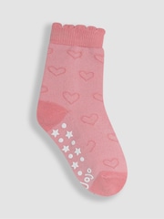 JoJo Maman Bébé Pink Socks 5 Pack - Image 2 of 8