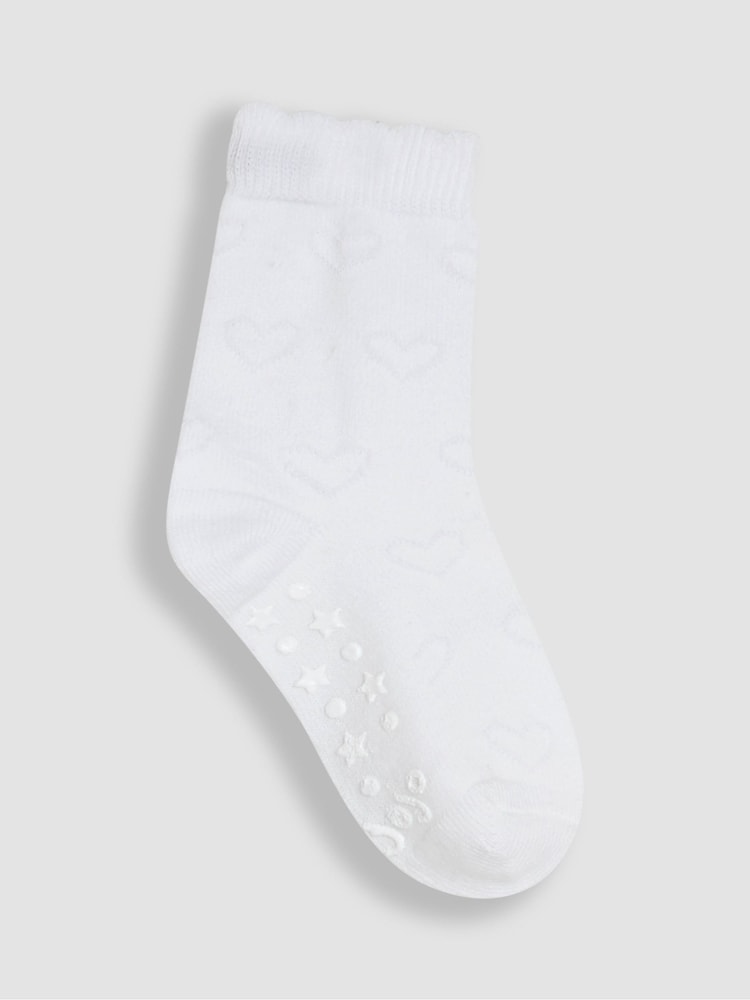 JoJo Maman Bébé Pink Socks 5 Pack - Image 4 of 8