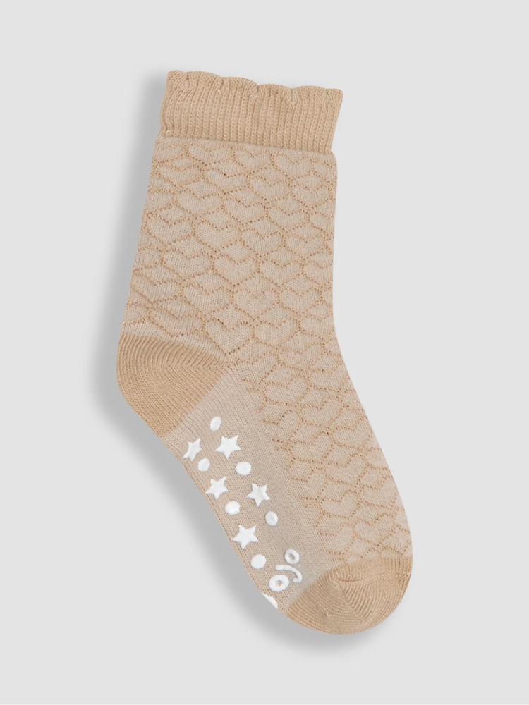 JoJo Maman Bébé Pink Socks 5 Pack - Image 6 of 8