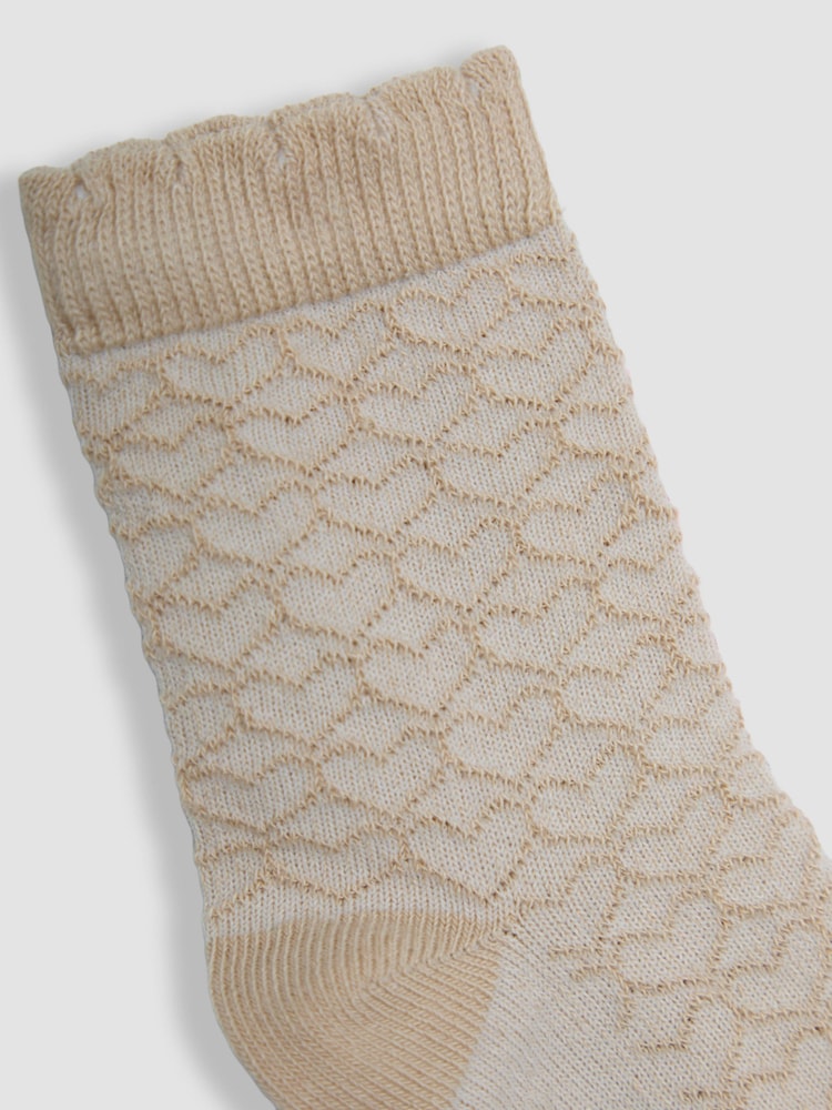 JoJo Maman Bébé Pink Socks 5 Pack - Image 7 of 8