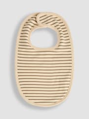 JoJo Maman Bébé Neutral Print Bibs 2 Pack - Image 2 of 5