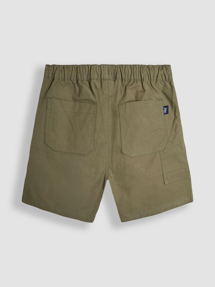 JoJo Maman Bébé Natural Stone Utility Shorts - Image 2 of 3