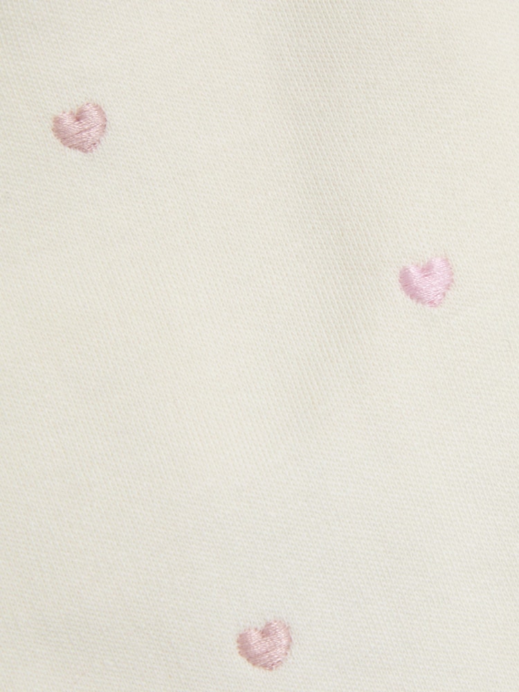 JoJo Maman Bébé Cream Baby Embroidered Bib - Image 3 of 3