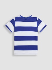JoJo Maman Bébé Navy Surf Club T-Shirts 2 Pack - Image 3 of 5