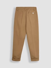 JoJo Maman Bébé Tan Brown Smart Chino - Image 3 of 3