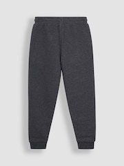 JoJo Maman Bébé Charcoal Marl & Black 2-Pack Joggers - Image 3 of 5