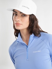 Calvin Klein Golf Blue San Marcos Quarter Zip Top - Image 3 of 7