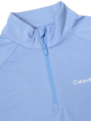 Calvin Klein Golf Blue San Marcos Quarter Zip Top - Image 7 of 7