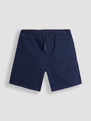 JoJo Maman Bébé Blue Shark T-Shirt & Shorts Set 2 Piece - Image 4 of 5