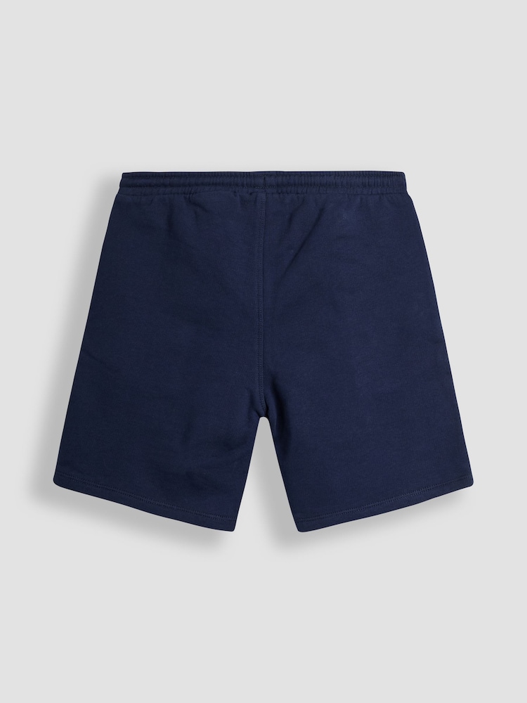 JoJo Maman Bébé Blue Shark T-Shirt & Shorts Set 2 Piece - Image 5 of 5