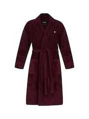 Lyle & Scott Red Lucas Bathrobe - Image 1 of 3