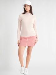 Calvin Klein Golf Orange San Marcos Quarter Zip Top - Image 2 of 7