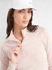Calvin Klein Golf Orange San Marcos Quarter Zip Top - Image 3 of 7