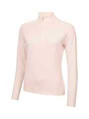 Calvin Klein Golf Orange San Marcos Quarter Zip Top - Image 5 of 7