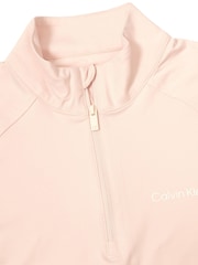 Calvin Klein Golf Orange San Marcos Quarter Zip Top - Image 7 of 7