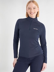 Calvin Klein Golf Blue San Marcos Quarter Zip Sweatshirt - Image 1 of 7