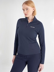 Calvin Klein Golf Blue San Marcos Quarter Zip Sweatshirt - Image 4 of 7