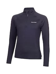 Calvin Klein Golf Blue San Marcos Quarter Zip Sweatshirt - Image 5 of 7