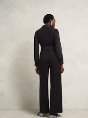 Hobbs Black Maia Sleeved Jumpsuit - Image 2 of 4