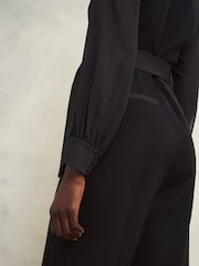 Hobbs Black Maia Sleeved Jumpsuit - Image 3 of 4