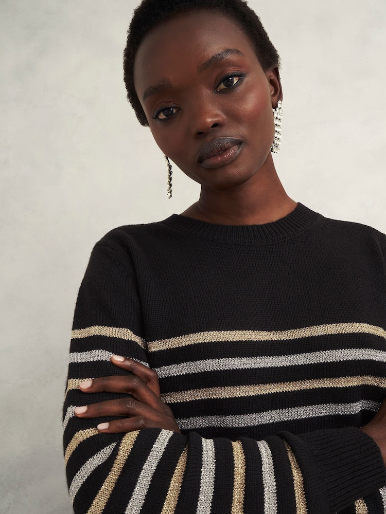 Hobbs Destiny Stripe Jumper - Imagen 2 de 4 Hobbs Destiny Stripe Jumper - Imagen 2 de 4