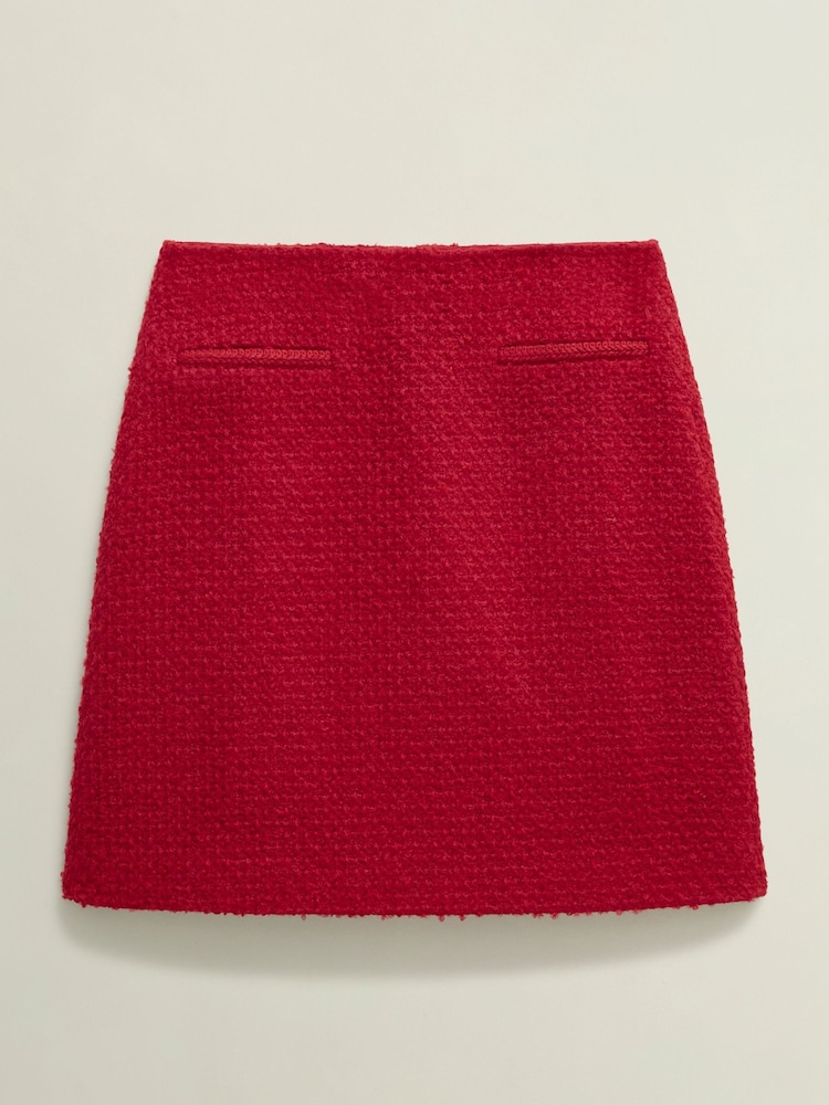 Hobbs Red Rosa Skirt - Image 4 of 4