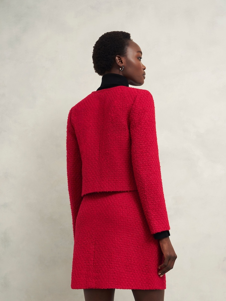 Hobbs Red Rosa Jacket - Image 2 of 4 Hobbs Red Rosa Jacket - Image 2 of 4