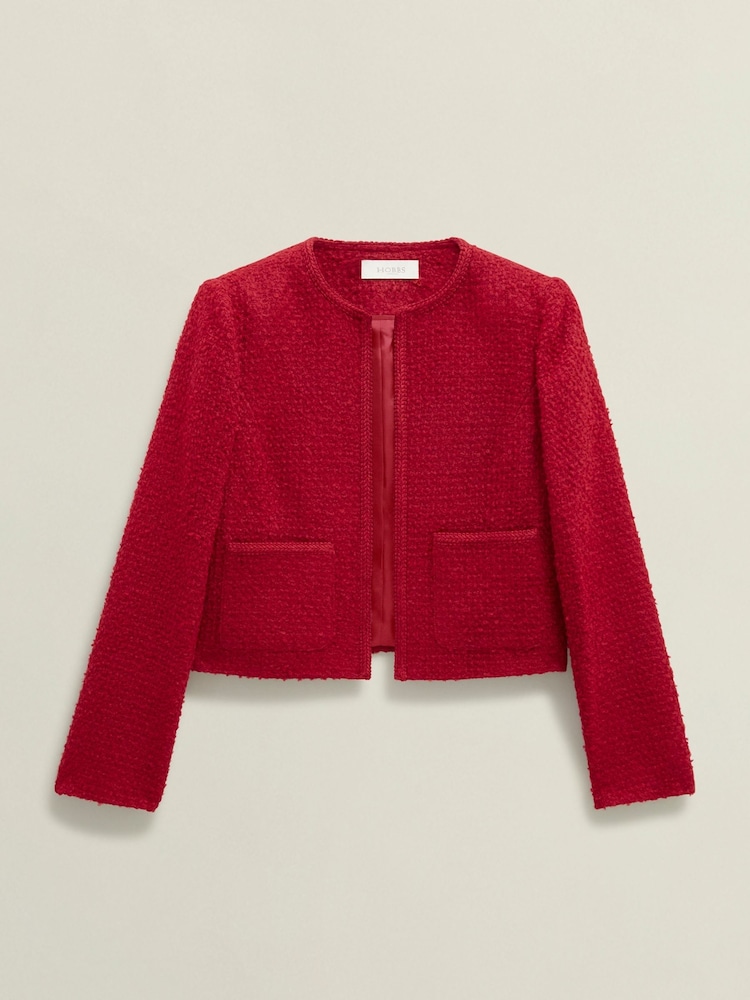 Hobbs Red Rosa Jacket - Image 4 of 4