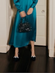Hobbs Blue Anais Dress - Image 2 of 7