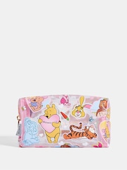 Skinnydip Pink Winnie the Pooh Cute Sticker Make-Up Bag - Image 1 of 5