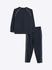 River Island Blue River Island Boys Crew Set - Image 2 of 4