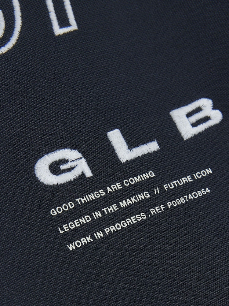 River Island Blue River Island Boys Crew Set - Image 4 of 4