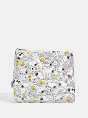 Skinnydip Yellow Peanuts Snoopy Wash Bag - Image 1 of 4
