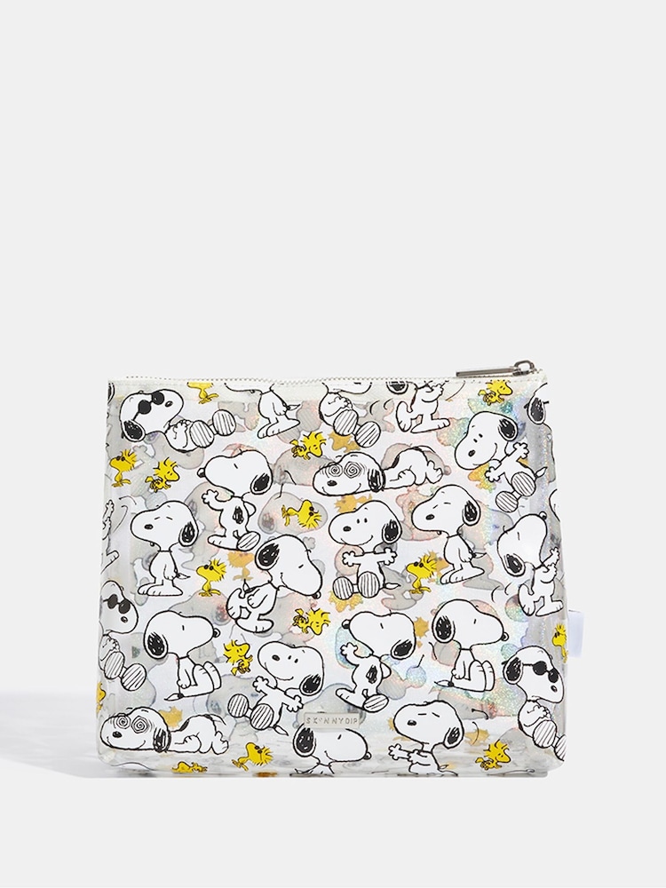 Skinnydip Yellow Peanuts Snoopy Wash Bag - Image 2 of 4