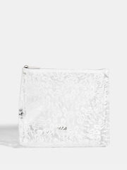 Skinnydip Bow Swirl White Wash Bag - Image 1 of 5