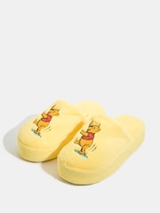 Skinnydip Yellow Skinnydip Disney Winnie The Pooh White Slippers - Image 4 of 5
