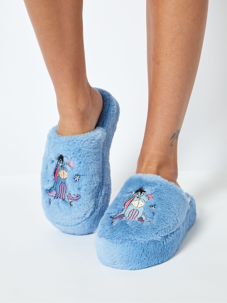 Skinnydip Blue Skinnydip Disney Eeyore Slippers - Image 2 of 4