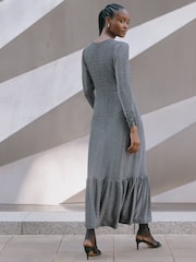 Albaray Silver Glitter Maxi Dress - Image 2 of 4