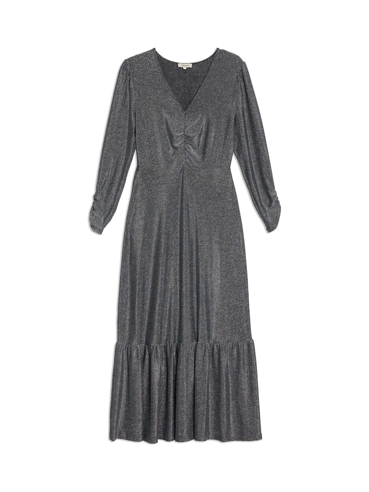 Albaray Silver Glitter Maxi Dress - Image 4 of 4