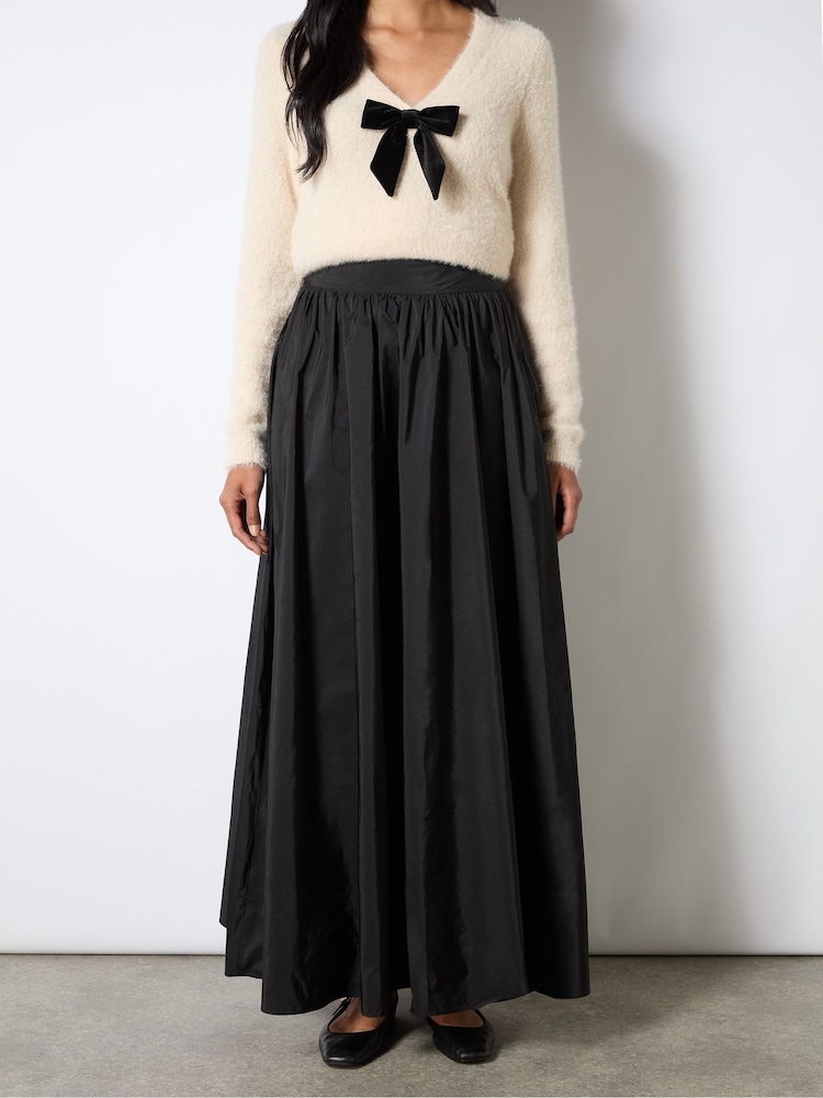 Ro&Zo Black Full Maxi Skirt - Image 3 of 3